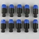 10Pcs 4 Pole Cable Connectors Speaker Plug Twist Lock For Neutrik Speakon NL4FC