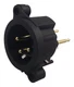NEUTRIK - XLR Plug, 3 Pole, PCB, Vertical