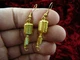 M-8-K) SHURE 55SH Mic Mike Microphone gold plt Earrings pair Jewelry 55  SH mics