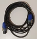 Speakon Speaker Cable 4.9 M Male to Male - Genuine Neutrik NL2FX 2 Pole Plugs