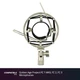 Silver Shock Mount fits Golden Age Project FC 1 MKII, FC 2, FC 3 Microphones