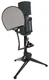 512 Audio Warm Audio Skylight Recording Microphone+Stand+Shockmount+Pop Filter