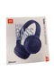 JBL Tune 510BT Wireless Bluetooth On-Ear Stereo Blue Headphones Mic Extra Bass