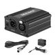 Neewer 1-Channel 48V Phantom Power Supply with Adapter and XLR Audio Cable