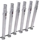 ProX XSQ-2848X6 MK2 Set of Six StageQ 28 to 48" Height Adjustable Legs Only