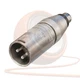 Neutrik NA2MPMF 3 Pin XLR Male to RCA Phono Socket. Audio Adaptor Convertor