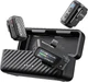 BOYA BOYAMIC 2 Wireless Microphones for iPhone 15-16/Android/PC/Camera,AI Noi...