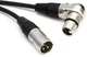 Pro Co EXMRFRC-10 Excellines Microphone Cable with Right-angled XLR Female End -