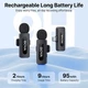 BOYA BY-V20 Wireless Lavalier Microphone for iPhone Android Laptop Video Record