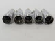 5X AMPHENOL 80-MC2M1 - 2 pin offset microphone plug - mates 80MC2F1 - 80MC2M1