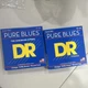 DR Pure Blues Pure Nickel Roundwound Electric Guitar Strings 10-46 Set of 2
