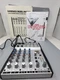 Behringer Eurorack MX602A 6 Channel Ultra Low Noise Mixer New Open Box w/ PSU