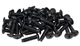 RackGold&reg; M5 Rack Screws 50 Pack - USA Made M5, Black Oxide with Wax Finish