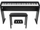 Casio Privia PX-S1100 88-key Digital Piano Home Bundle - Black