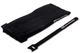 Hosa WTI-508 Black Hook & Loop Cable Tie, 0.5 in x 8 in - 50pc