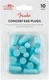 Fender Concert Ear Plugs/Hearing Protection (10 Pairs) Daphne Blue 099-0541-004