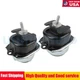 Fits BMW E70 X5 E71 X6 3.0L 2007-2019 2Pcs Front Engine Motor Mount Left & Right