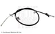 Blue Print ADH246149 Cable, parking brake for Honda