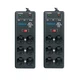 2x Furman SS-6B PRO W/ EVS 6 Outlet AC Surge Power Strip Conditioning