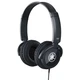 Yamaha HPH-100B Black Headphones Includes a stereo adapter.