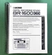 Boss BR-1600CD Owner's Instruction Manual: 312 Pages & Protective Covers!