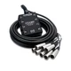 Hosa Little Bro&rsquo; 8-Channel Sub Snake 8 x 0 XLR - 25 foot