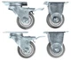 Rockville 3" Locking+Swivel Steel Caster Wheels For JBL PRX818XLFW Subwoofer