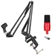Se Electronics X1 A 25th Anniversary Red Recording Microphone+Boom Arm+Cable