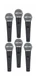 Pure Resonance Audio UC1S Ultra-Clear Dynamic Vocal Microphone (6 Pack) 6 Pack