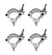 4) Chauvet DJ CLP-15N Narrow 360 Degree Wrap Around Lighting Clamps for 2" Truss