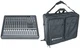 Rockville RPM1470 14 Channel 6000w Powered Mixer w/USB, Effects+Padded Mixer Bag