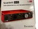 Focusrite Scarlett 8i6 2-Channel USB Audio Interface - SCARLETT-8I6-3G