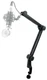 Rockville RG30 ROGAN STAND 30" Pro Boom Arm Mic Stand w/ Fixed Mount+Desk Stand