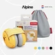 Alpine Muffy Baby Classic Earmuffs, Yellow | Sound Proof Protection For Airplane
