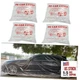 4 Packs Disposable Car Cover Clear Plastic Car Cover 4 Packs L(12.4ft * 21.6ft)