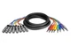 Hosa STX802F 6.6' 8-Channel Audio Snake, XLRF to 1/4" TRS