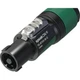 1PC NEUTRIK USA NL4FXX-W-S Cable End Speakon Xx Series 4 Pole, Green, Small