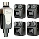 XVIVE U4R4 In-ear Monitor Wireless System Transmitter One and Four Receiver