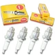 4pcs 1976 Yamaha YZ80 NGK Standard Spark Plugs 79cc 4ci Kit Set Engine cy