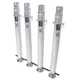 4 Prox Adjustable StageQ Platform Telescoping Legs - 28 to 48 inch Height