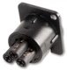 NEUTRIK - XLR Socket, 3 Pole, Screw Terminals