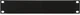 Middle Atlantic Products HRBL1 - Half Rack 1U Black Panel, Black