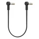 Rock Stock 1/4" Stereo TRS Flat Patch Cables - 36" Ultra-Thin, Right Angle, L...