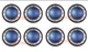 8pcs/Lot For EV Electro Voice 8 ohm DH1 DH1A DH1012 DH1202 DH2012  Aluminium 