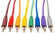 Hosa CMM-830 Unbalanced Patch Cables 3.5mm TS 1ft