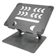 Musiin Home Studio Small Desktop Mixer Stand, Aluminum Portable Folding Heat ...
