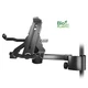 K&M 19743 Black Clamp-On Universal 10-16" Tablet Holder Biobased Adjustable