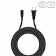 6ft 2-Prong AC Power Cord Cable Lead for Yamaha YDP-101 & YDP-223 Digital Pianos