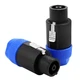8 Pole SpeakON Connector Adapter Compatible NL8FC Neutrik Pro Speaker Cable Plug