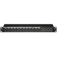 Black Lion Audio PBR-XLR 16-Point Gold Plated XLR Patch Bay 19-inch Rack Mount